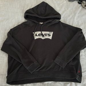 Black Levi’s hoodie